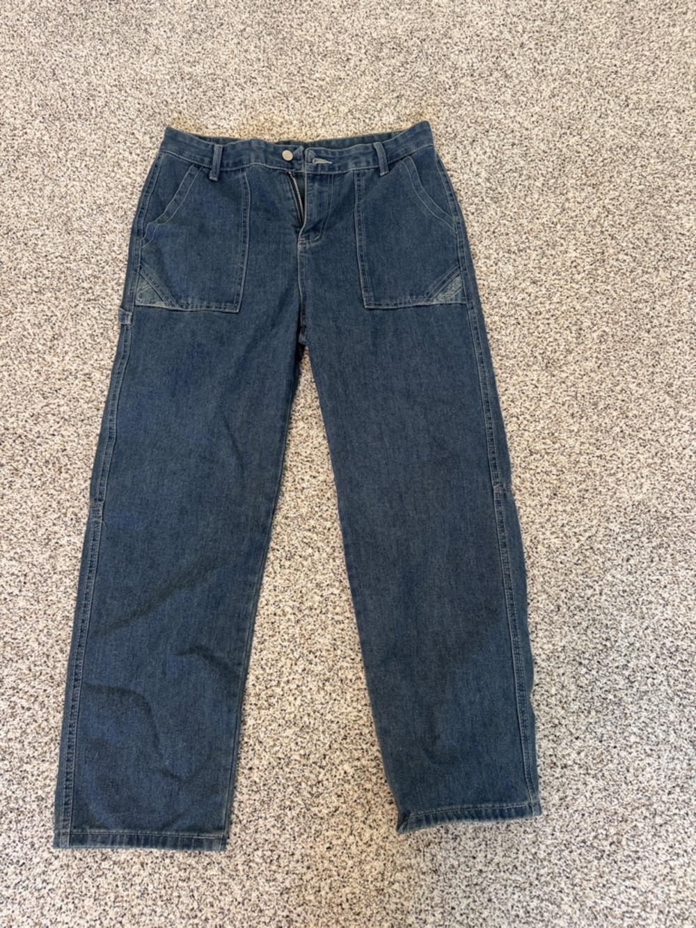 Wide leg vintage jeans